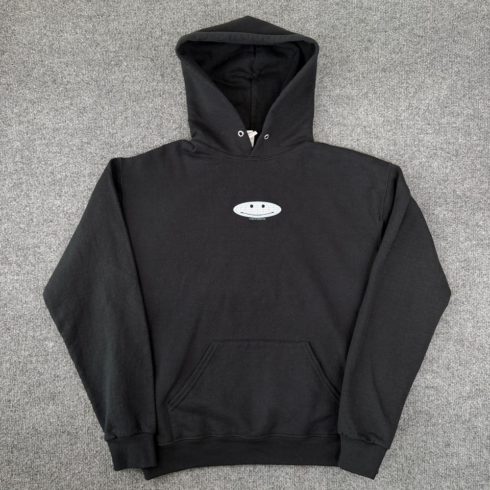 World of Pleasure Hoodie Mens M Black Hardcore Band Daze xWeaponx